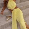 VESTIDO LONGO DETALHE CINTURA FERNANDA - CAMOMILA