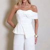 MACACÃO VANESSA ALFAIATARIA PREMIUM  - OFF WHITE