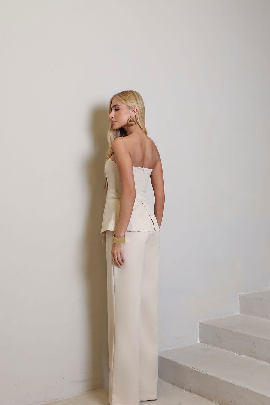 MACACÃO ODARA ALFAIATARIA PREMIUM - AREIA