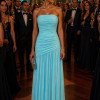 VESTIDO DE FESTA ALICE MICROTULE COM CAPA - AZUL TIFFANY