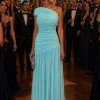 VESTIDO DE FESTA ALICE MICROTULE COM CAPA - AZUL TIFFANY