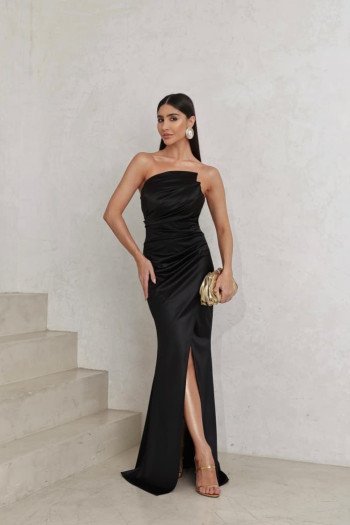 VESTIDO DE FESTA MILÃO T.Q.C. - PRETO