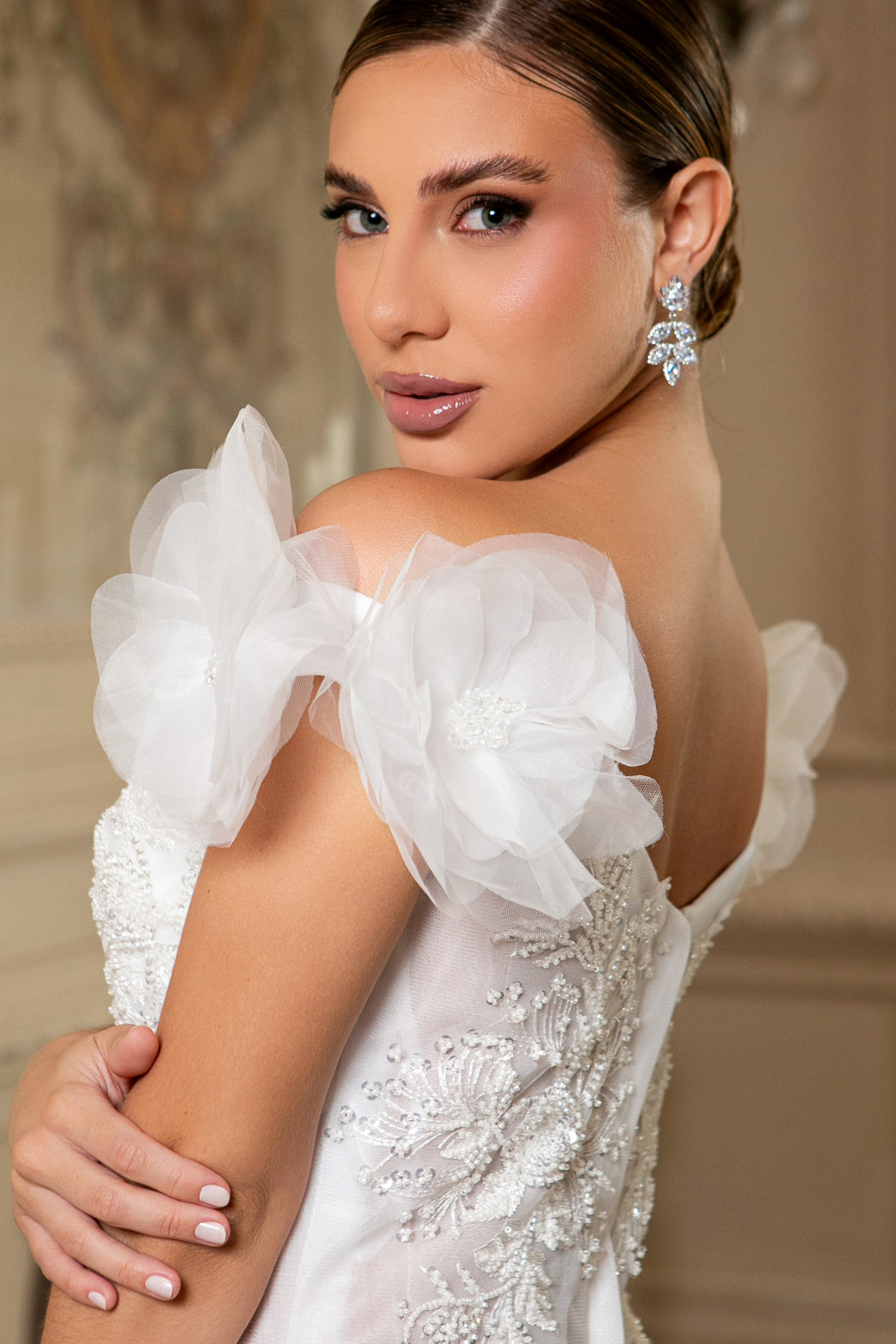 VESTIDO BORDADO MARIE NOIVINHAS - BRANCO