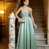 VESTIDO DE FESTA CAMILLE TAFETÁ CHOKER - VERDE MENTA
