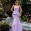 VESTIDO GLAM DECOTE CORAÇÃO ZIBELINE T.Q.C - LAVANDA