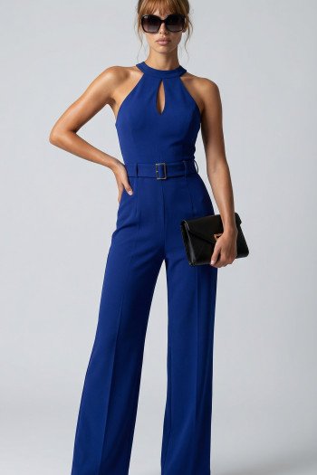 MACACÃO RENATA ALFAIATARIA FINESSE - AZUL