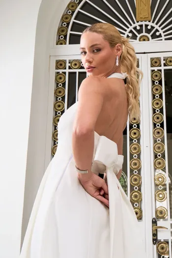 VESTIDO FILOMENA MIDI - OFF WHITE