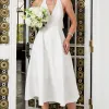 VESTIDO FILOMENA MIDI - OFF WHITE