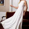VESTIDO ELIZA LONGO MILANO NOIVINHAS - OFF WHITE