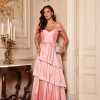 VESTIDO DE FESTA LIZ OMBRO A OMBRO - ROSÉ