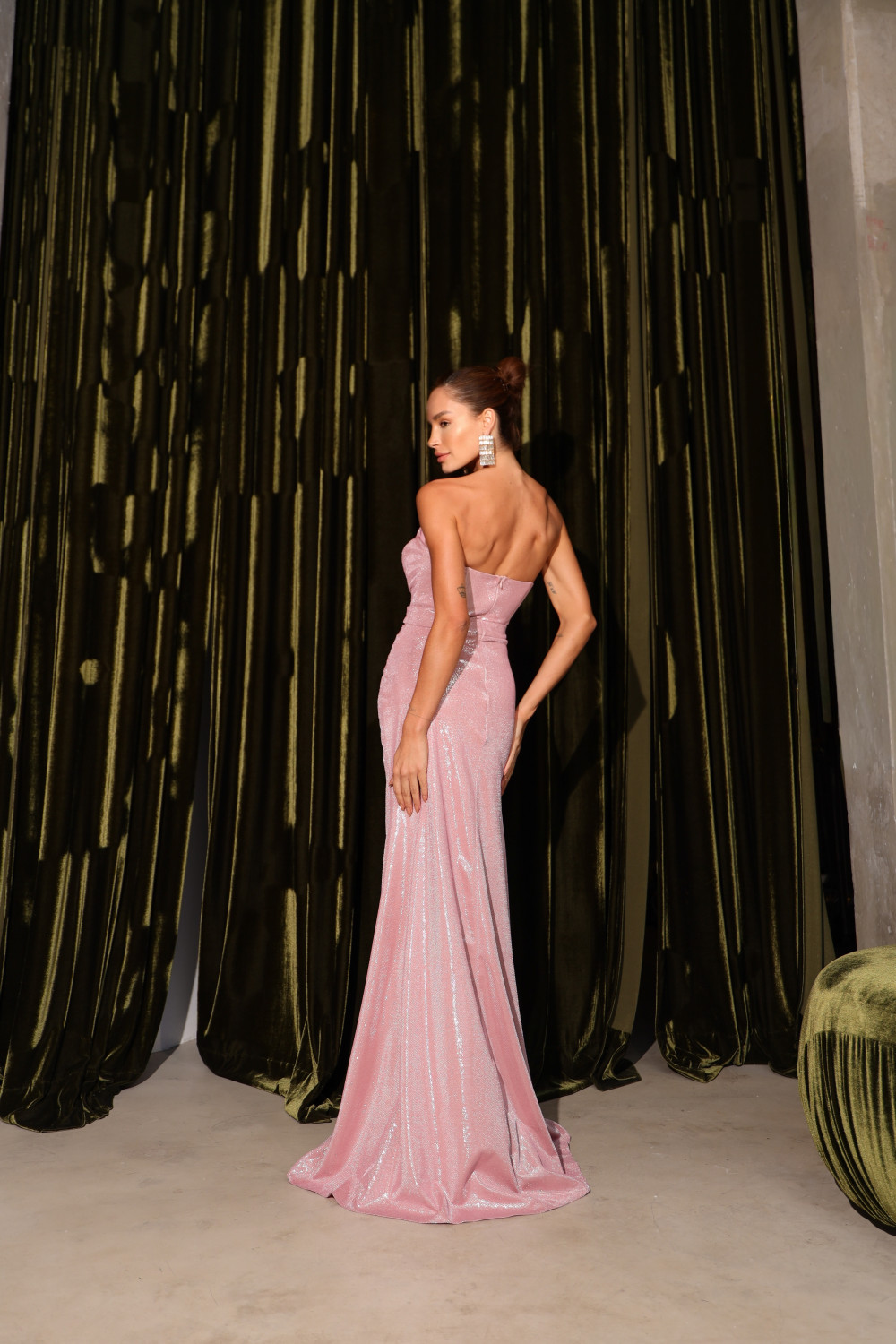 VESTIDO DE FESTA DIAMOND T.Q.C. - ROSÉ