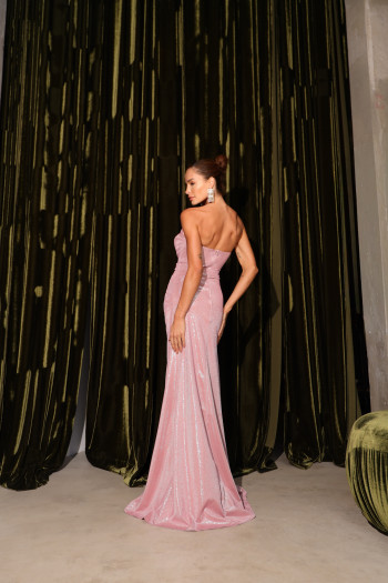 VESTIDO DE FESTA DIAMOND T.Q.C. - ROSÉ