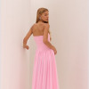 VESTIDO HELOÍSA BARBATANA T.Q.C. - ROSA CLARO