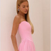 VESTIDO HELOÍSA BARBATANA T.Q.C. - ROSA CLARO