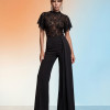 CONJUNTO RENDA PANTALONA CAPRI - PRETO