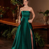 VESTIDO DE FESTA GLAMOROUS BUSTO PAETÊ ZIBELINE T.Q.C - VERDE ESMERALDA
