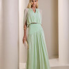 CONJUNTO LISBOA BLUSA E SAIA TULE - VERDE MENTA