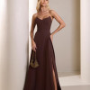 VESTIDO DUBLIN T.Q.C. BUSTO BARBATANA - MARROM