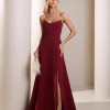 VESTIDO DUBLIN T.Q.C. BUSTO BARBATANA - VINHO