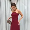 VESTIDO MARLENE COM CAPA DRAPEADO CINTURA - VINHO