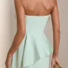 VESTIDO SEUL TOMARA QUE CAIA - VERDE MENTA