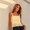 BLUSA VANESSA BARRA PIPOCA - CAMOMILA