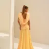 VESTIDO NADINE LONGO CAPA - CAMOMILA