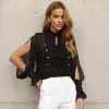 BLUSA SAFIRA NAPOLEÃO - PRETO