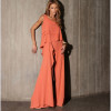 CONJUNTO MELISSA PANTALONA ENVELOPE - PAPAYA