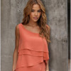 CONJUNTO MELISSA PANTALONA ENVELOPE - PAPAYA