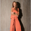 CONJUNTO MELISSA PANTALONA ENVELOPE - PAPAYA
