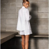 CONJUNTO MÔNICA SHORTS E CAMISA LINHO - OFF WHITE