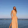 VESTIDO PALOMA ESTAMPADO - LARANJA