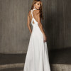 VESTIDO JANAINA LONGO COSTAS TRANÇADA - BRANCO