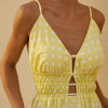 VESTIDO DELFOS LONGUETE POÁ - SOL