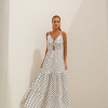 VESTIDO DELFOS LONGUETE POÁ - OFF WHITE