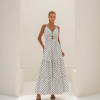 VESTIDO DELFOS LONGUETE POÁ - OFF WHITE