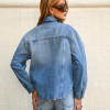 JAQUETA JEANS BICOLOR