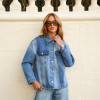 JAQUETA JEANS BICOLOR