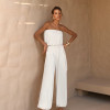 CONJUNTO LOREN BLUSÊ E CALÇA ALADIM - OFF WHITE