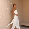 CONJUNTO LOREN BLUSÊ E CALÇA ALADIM - OFF WHITE