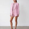 BLAZER SAMANTA ALFAIATARIA PÉROLAS SUMMER - ROSA