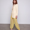 BLAZER SAMANTA ALFAIATARIA PÉROLAS SUMMER - AMARELO