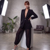 BLAZER SAMANTA ALFAIATARIA PÉROLAS SUMMER - PRETO