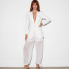 BLAZER SAMANTA ALFAIATARIA PÉROLAS SUMMER - OFF WHITE