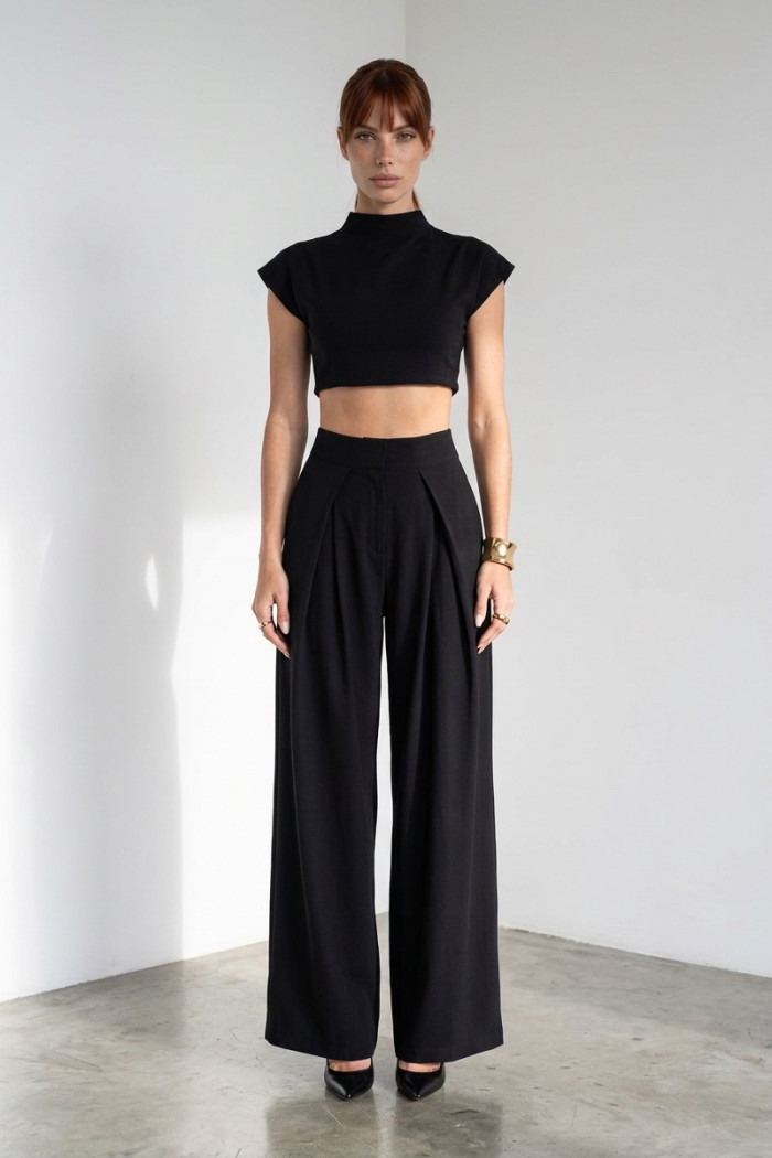 CONJUNTO VIVIAN ALFAIATARIA NUANCES - PRETO