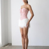 CORSET BRUNA BARBATANA NUANCES - ROSA