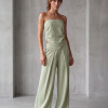 CONJUNTO KAUANE CROPPED E PANTALONA PÉROLAS ATELIER - BEGE