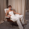 MACACÃO RITA CORSET RECORTES ATELIER - BRANCO