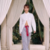 CAMISA JAMILE TRICOLINE PÉROLAS ATELIER - OFF WHITE